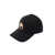 Moose Knuckles Black Baseball Cap with Logo Detail in Cotton Man BLACK