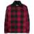 Barbour BARBOUR PLAD CHECK DECK CASUAL CLOTHING BK11 RED BLACK