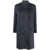 Brunello Cucinelli Brunello Cucinelli Double Breasted Overcoat Clothing BLUE