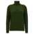 Michael Kors Michael Kors Logo Buttons Turtleneck Sweater GREEN