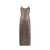 OSEREE OSÉREE NETQUINS SLIP DRESS CLOTHING Brown