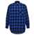 Off-White Off-White 'Check Flannel' Overshirt BLUE