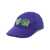 Off-White Off-White Varsity Cotton Baseball Cap PURPLE