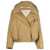 LEMAIRE LEMAIRE PUFFER CABAN CLOTHING BROWN