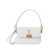 Off-White Off-White Binder Small Leather Shoulder Bag WHITE