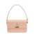 Off-White Binder Clip Crossbody Bag in Pink Leather Woman PINK