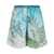 F.R.S. - FOR RESTLESS SLEEPERS F.R.S. - FOR RESTLESS SLEEPERS Printed drawstring cotton shorts Clear Blue