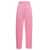 Isabel Marant 'Sopiaeva' Baby Pink Palazzo Pants With Belt Loops In Viscose And Cotton Woman Isabel Marant PINK