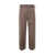 LEMAIRE LEMAIRE BELTED EASY PANTS CLOTHING Brown