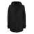 Herno HERNO Long down jacket with hood BLACK
