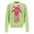 Palm Angels Palm Angels Douby Intarsia Sweater GREEN