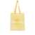 Palm Angels Palm Angels Rafia Logo Shopping Bag YELLOW