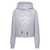 Palm Angels Palm Angels College Fitted Hoodie GREY