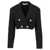 Palm Angels Palm Angels Cropped Blazer Black