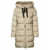 Parajumpers PARAJUMPERS HARMONY LONG HOODED DOWN JACKET BEIGE