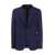 Peserico Peserico Single-Breasted Blazer In Cotton Blend BLUE