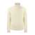 Peserico PESERICO Wool and cashmere cable-knit turtleneck sweater CREAM