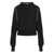 RAMAEL Ramael Cut Out Insert Top Sweater Black