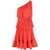 Lanvin Lanvin One Shoulder Mini Dress RED