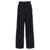 Lanvin Lanvin Loose Leg Front Pleat Pants BLUE