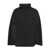 SA SU PHI Sa Su Phi Ribbed Wool High Neck Cape Black