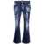 DSQUARED2 DSQUARED2 five pockets cropped straight-leg trousers DENIM