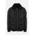 DSQUARED2 'Ciprus' Black Bomber Jacket With Contrasting Logo Patch And Print In Nylon Man Black