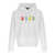 DSQUARED2 DSQUARED2 'Cool Fit' Hoodie WHITE