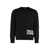 DSQUARED2 DSQUARED2 Dsq2 Virgin Wool Crew-Neck Sweater Black