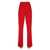 DSQUARED2 DSQUARED2 HIGH WAIST TROUSERS RED