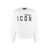 DSQUARED2 DSQUARED2 Printed Cotton Sweatshirt WHITE