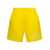 DSQUARED2 Yellow Shorts With Contrasting Logo Print In Cotton Man YELLOW