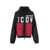 DSQUARED2 DSQUARED2 ICON HOODED WINDBREAKER BLACK