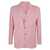 SARTORIO NAPOLI SARTORIO NAPOLI Single-breasted wool jacket Pink