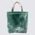 Marni Marni Emerald Green Faux Fur-Leather Blend Tote Bag Green