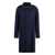 Maison Margiela Maison Margiela Single-Breasted Wool Coat BLUE