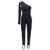 DAVID KOMA David Koma Scuba Cut Out One-Length Bodysuit Black