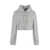 Ganni Ganni Cotton Hoodie GREY