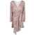 IRO Iro Taro Short Wrap Dress Beige