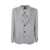ZEGNA ZEGNA CASHMERE SHIRT JACKET CLOTHING Grey