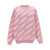 Vetements Vetements Lurex Monogram Sweater PINK