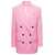 Isabel Marant Pink Doule-Breasted Nevim Jacket In Cotton Blend Woman PINK