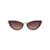 Valentino Garavani Valentino Garavani Sunglasses WHITE GOLD CRYSTAL BORDEAUX W/ DARK ROSE TO LIGHT ROSE GRADIENT
