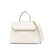VALEXTRA Valextra Duetto Leather Handbag WHITE