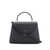 VALEXTRA VALEXTRA Iside medium leather handbag BLACK
