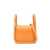 BOYY BOYY Wonton 20 Pebble leather handbag ORANGE