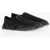 DOUBLET Friged Slip On Sneakers With Rubber Sole Black