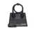 JACQUEMUS Jacquemus Le Chiquito Noeud Leather Handbag Black