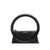 JACQUEMUS Jacquemus Le Sac Rond Leather Handbag Black