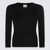 Allude Allude Black Wool Knitwear Black